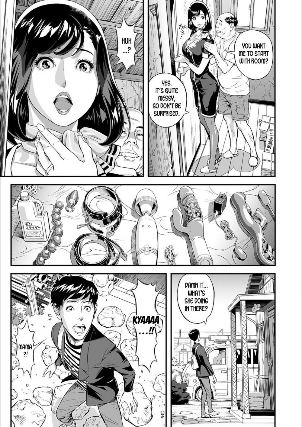 Hentai Manga Comic-Mama Moe ~That Time When I Followed My Mom~-Read-9